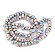 Electroplate Non-magnetic Synthetic Hematite Beads Strands G-T061-102Q-2