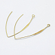 Brass Earring Hooks KK-F728-03G-NF-1