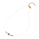 Ensembles de colliers de perles de rocaille de verre de perles de mauvais œil NJEW-JN03722-02-4