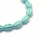 Chapelets de perles en pierres précieuses de turquoise synthétique X-TURQ-S282-16-2