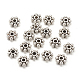 Perles d'alliage de style tibétain perles d'espacement de marguerite LF1249Y-01AS-RS-1