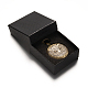 Boîtes à bijoux en carton rectangle pour montre de poche CON-M004-01-3
