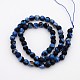 Natural Weathered Agate Faceted Round Beads Strands G-A134-02A-6mm-2