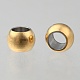 Perles d'espacement en 304 acier inoxydable avec placage sous vide STAS-L222-42A-G-3