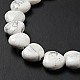 Chapelets de perles en howlite naturelle G-B022-09C-5