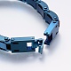 304 Stainless Steel Watch Band Bracelets BJEW-G594-13-2