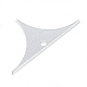 Grands pendentifs d'aluminium ALUM-S014-10S-2