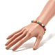 Bonbonfarbenes Fimo-Perlen-Stretch-Armband für Mädchen und Frauen BJEW-JB07190-3