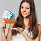 カスタムPVCプラスチッククリアスタンプ  DIYスクラップブッキング用  装飾的なフォトアルバム  カード作り  混合図形  160x110x3mm DIY-WH0448-0164-8