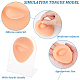 Soft Silicone Eye Flexible Model Body Part Displays with Acrylic Stands ODIS-WH0002-24-4