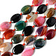 Natur Multi-Color-Achat Perlen Stränge G-S370-045-1