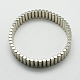 Magnetic Synthetic Hematite Beads Strands G-K037-24B-4mm-2