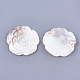 Carved Freshwater Shell Cabochons SHEL-T012-55-2