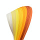 Bandes de papier quilling de 6 couleurs DIY-TD001-A02-3