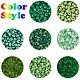 PandaHall Elite About 4200 Pcs 8/0 Multicolor Beading Glass Seed Beads 8 Colors Round Transparent Pony Bead Mini Spacer Czech Beads Diameter 3mm for Jewelry Making SEED-PH0006-3mm-07-2