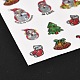 Weihnachtsthema selbstklebende Nail Art Sticker MRMJ-A003-01G-3