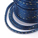 Olycraft 96m 1.5mm polyester chinois cordon de nouage couleur mixte rattail shamballa macramé fil nylon perles cordon de ficelle - 24 couleurs OCOR-OC0001-02-4