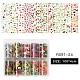 10Rolls Summer Themed Nail Art Transfer Stickers MRMJ-R091-24-2