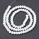 Chapelets de perles en verre opaque de couleur unie EGLA-A034-P10mm-D01-2