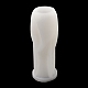 抽象的な花瓶の形の DIY シリコンキャンドル型  香りのよいキャンドル作りに  ホワイト  5.8x16.4cm SIMO-H014-01A-3