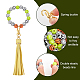 PH PandaHall 100pcs 5 Style Sports Bead Keychain Kit DIY-PH0009-36-4