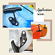 Asas de kayak de plástico ahandmaker con cuerda de nailon y tornillos de acero inoxidable FIND-GA0001-55-6