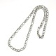 Mode 304 Edelstahl Figaro-Kette Halsketten für Männer STAS-A028-N016P-1