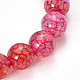 Veines de dragon naturelles agate perles bracelets extensibles BJEW-Q692-02B-2