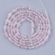 Chapelets de perles en verre transparente   X-GLAA-T009-004G-2