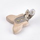 Clip porta ciuccio in legno di faggio WOOD-T015-10-3