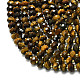 Природных тигровый глаз бисер нитей&nbsp;LS-G-P573-A60-01-3