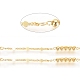 Brass Handmade Beaded Chains CHC-G006-07G-1
