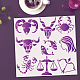 Mayjoydiy us 1 набор трафаретов для рисования домашних животных DIY-MA0002-76B-5