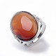 Natural & Synthetic Mixed Stone Rings RJEW-R135-03-B-5