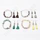 Natural & Synthetic Mixed Stone Jewelry Sets SJEW-JS00952-1