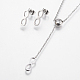 304 Stainless Steel Jewelry Sets SJEW-H122-59P-1