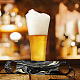 Globleland marmo arte tema bar lama apri di bottiglia birra apri di bottiglia in acciaio inox bar apri di bottiglia bar chiave per barista piatto apri di bottiglia per la casa cucina bar ristorante AJEW-WH0393-005-5