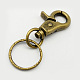 Iron Swivel Clasps with Key Rings X-HJEW-H017-AB-1