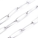 304 Stainless Steel Paperclip Chains CHS-F010-01C-P-01-2