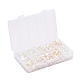 10 set di perline acriliche imitazione perla di stile OACR-YW0001-14-3