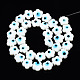 Chapelets de perles vernissées manuelles LAMP-N029-008H-2