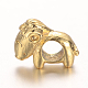 Doce signos del zodíaco chino de bronce abalorios europeos KK-I608-M-2
