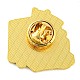 Broschen aus goldener Zinklegierung JEWB-Z015-01D-2