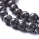 Chapelets de perles en labradorite naturelle  G-E383-8mm-07-3