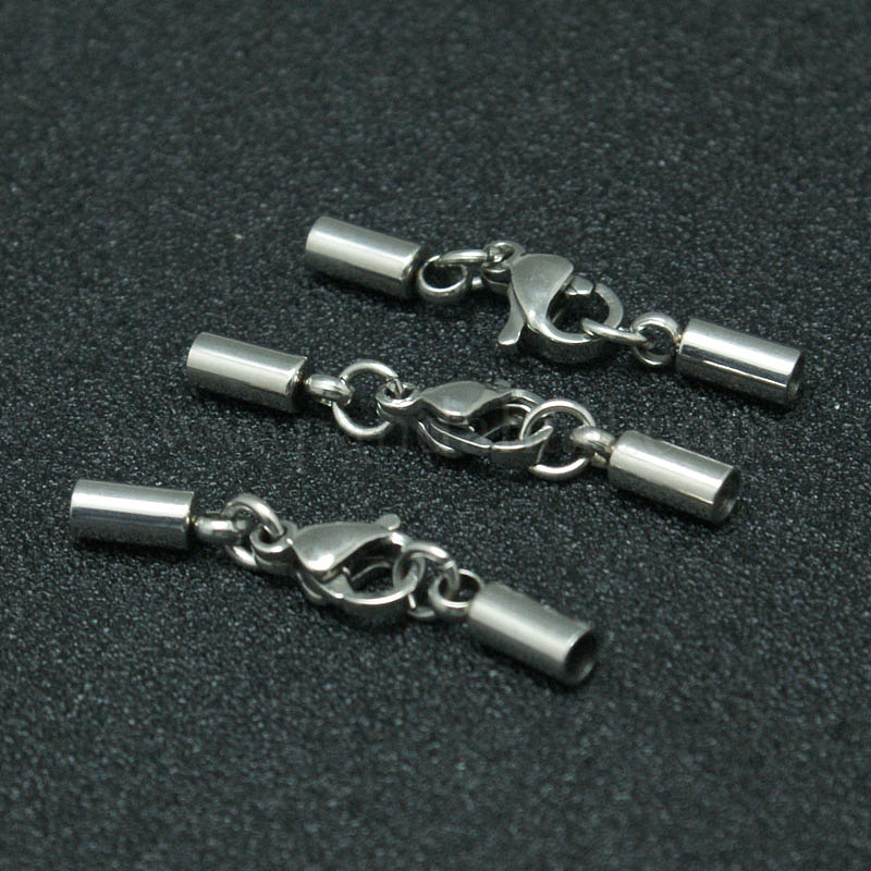 Wholesale 304 Stainless Steel Tube Cord Ends - Pandahall.com