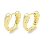 Brass Hoop Earrings EJEW-L211-010K-G