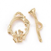 Экологически чистые латунные застежки-тоглы KK-D082-20G