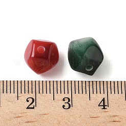 Бусины из смолы с имитацией кошачьего глаза RESI-Q025-03A