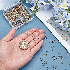 480 шт. 8 стиля разъемных колец из нержавеющей стали 304 STAS-ME0002-62