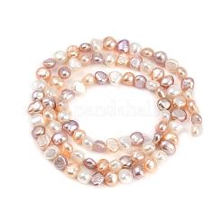 Нити из натурального культивированного пресноводного жемчуга&nbsp;PEAR-P064-19B-13M